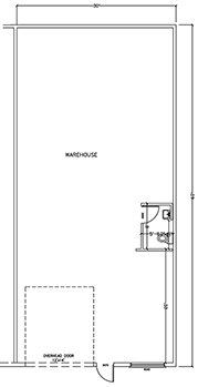 Floorplan for Unit #1915-B