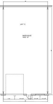 Floorplan for Unit #1919-C