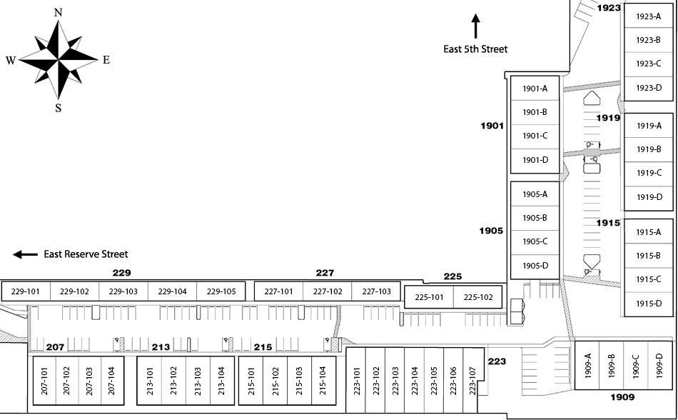 Airport Industrial Warehouses Site Plan